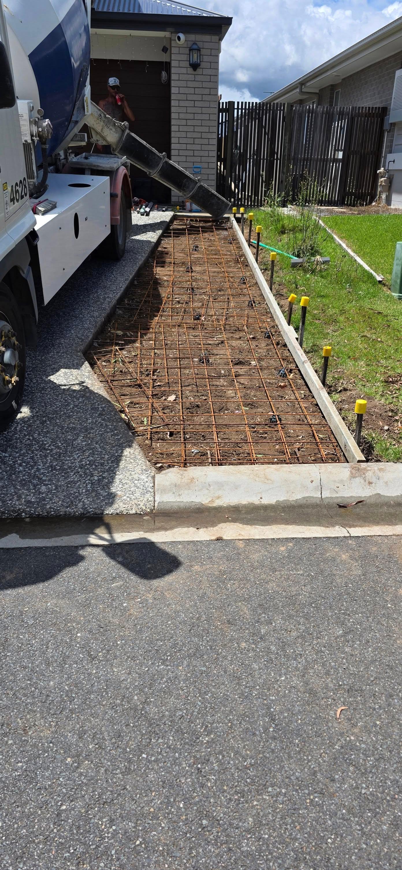 Driveway extension project — Photo 1